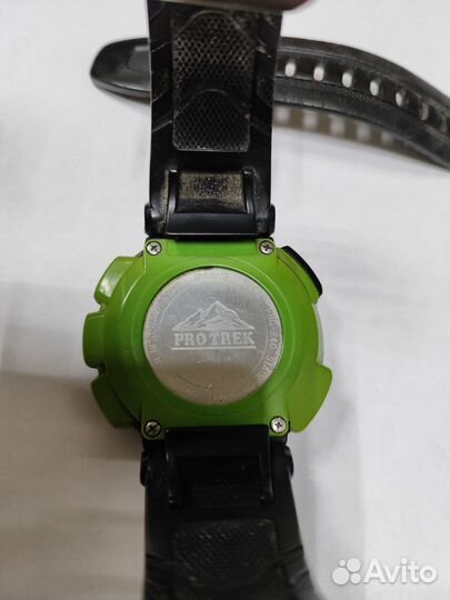 Часы casio pro trek