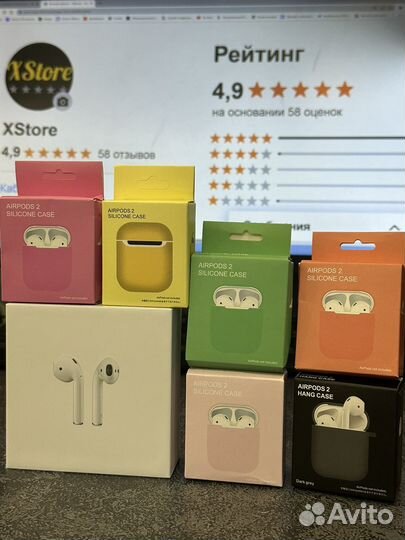 Беспроводные Наушники Apple Airpods 2