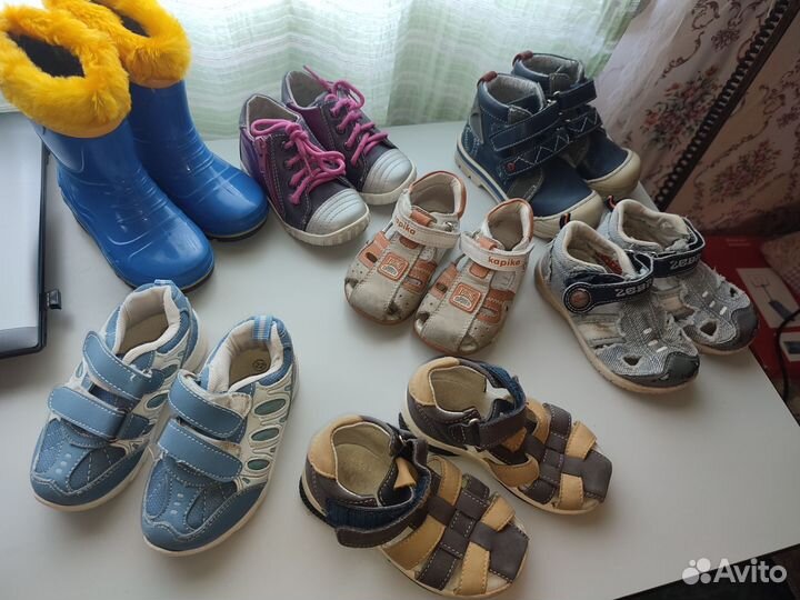 Обувь на мальчика 19-22 размеры