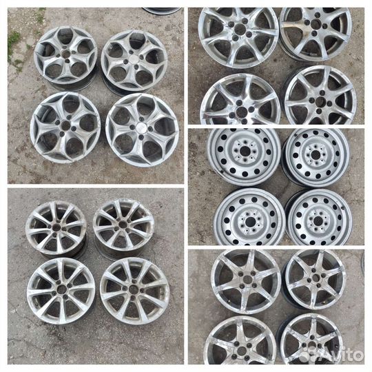 Литые диски r14 на ваз бу