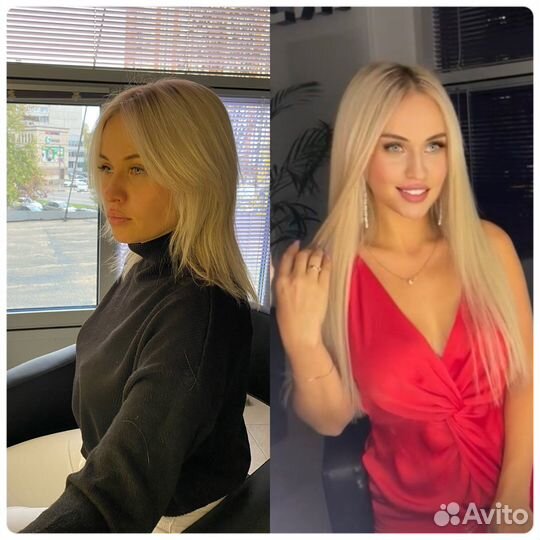 Наращивание волос холодным методом (испанское)