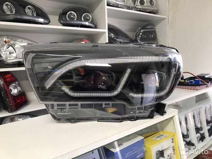 Фары,стиль BMW,линза, vesta