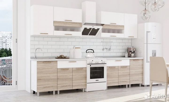 Готовая кухня Айсбери 2,4 м