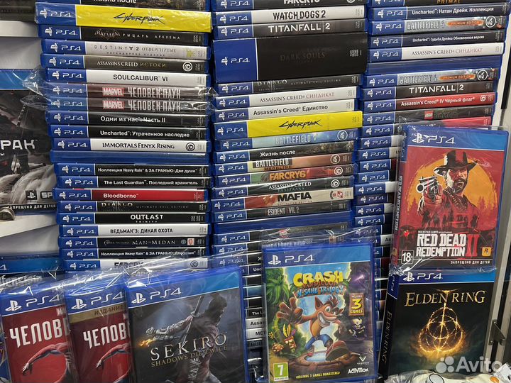 Диски sony playstation 4,5