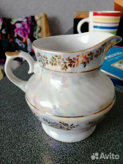 Молочник фарфор СССР