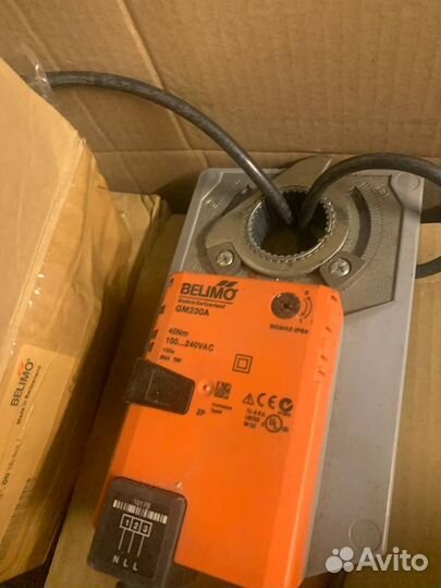 Привод для воздушных заслонок belimo GM230A