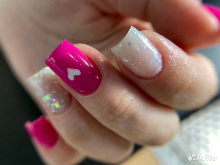 Маникюр, наращивание, укрепление