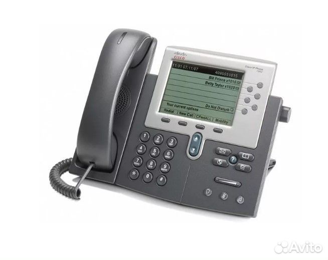 Телефон Cisco CP 7962 без блока питания
