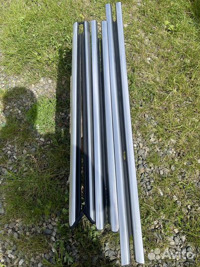 GL 164 молдинги на двери хром