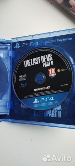 The last of us 2 ps4 диск