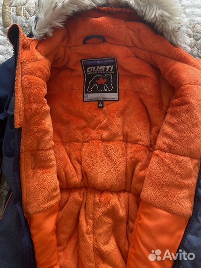 Комбинезон gusti 92 зимний, демисезон