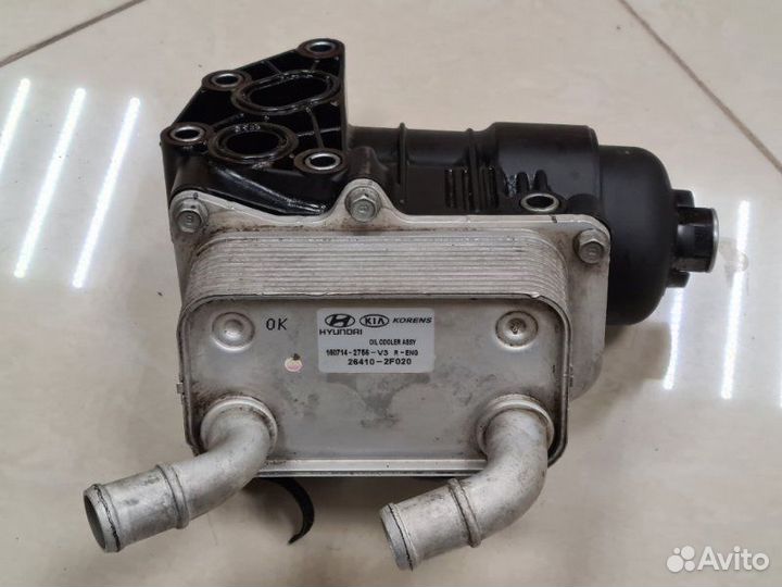 Радиатор масляный Hyundai Grand Santa Fe DM D4HB