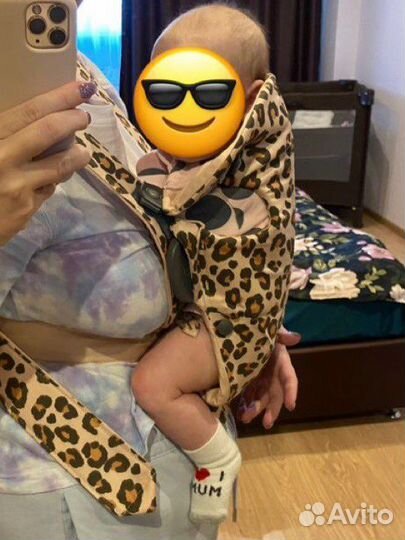 Эрго рюкзак baby bjorn леопард