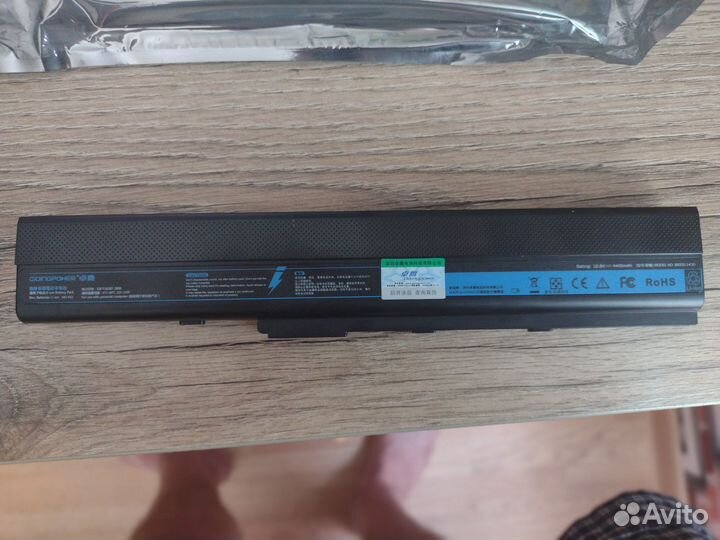 Аккумулятор для Asus А42-К42 / 10V (4400mAh)