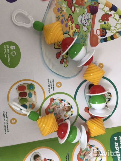 Развивающий коврик «Жирафик и друзья»