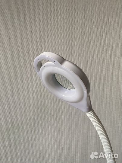 Лампа лупа напольная