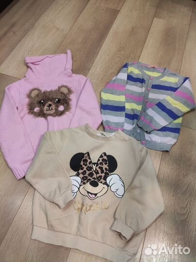 Лонгслив,свитшот,сарафан 104,110,116 можно пакетом
