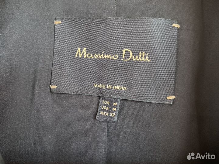 Massimo dutti кожаная куртка m