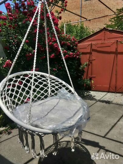 Качели подвесные с подушкой