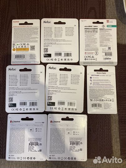 Карты памяти microsd / sd