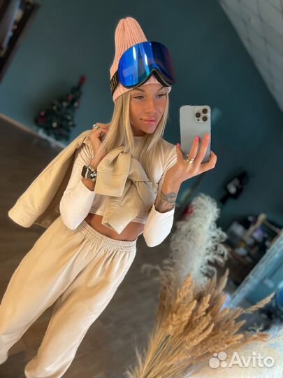 Маска горнолыжная Terror черная