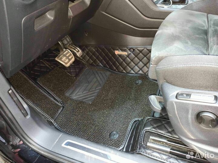 3Д коврики из экокожи Volkswagen Tiguan Тигуан