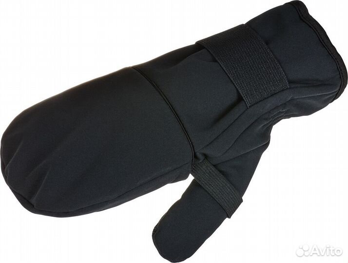 Перчатки-варежки softshell флис. Р.XL 