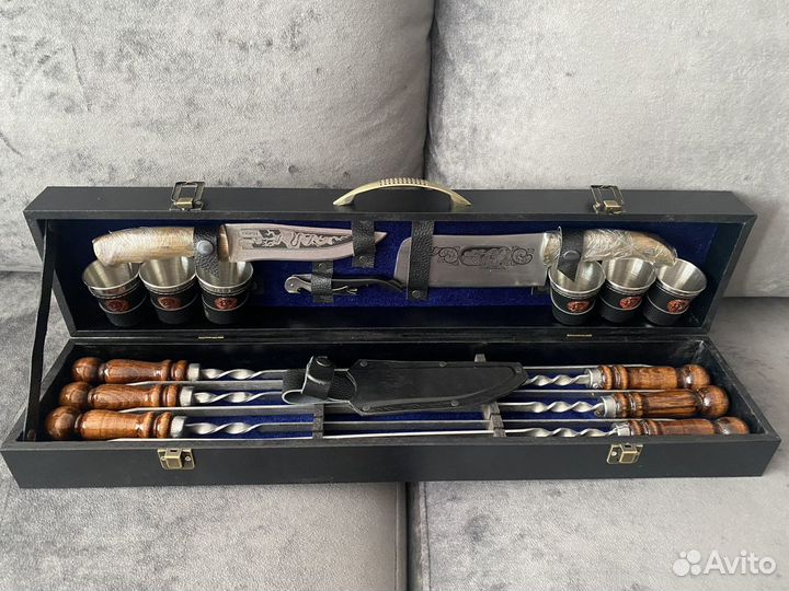 Настоящий шашлычный набор