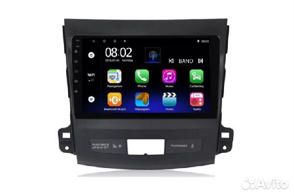 Mitsubishi Outlander магнитола Андроид Сanbus