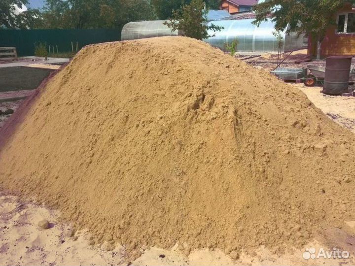 Песок \ Щебень сеяный крупный от трех кубов