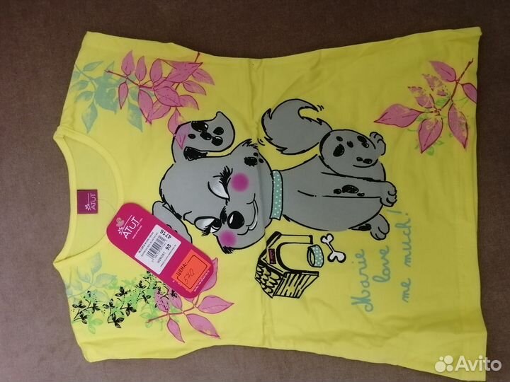 Футболка детская для девочки 92 98