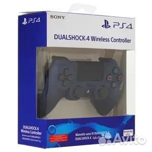 Геймпад PlayStation DualShock 4 (Ver.2) синий