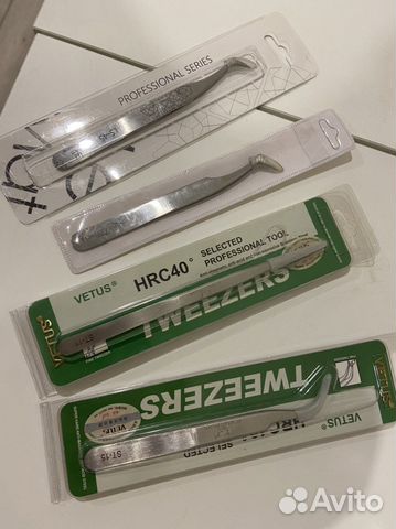 Пинцеты для наращивания ресниц