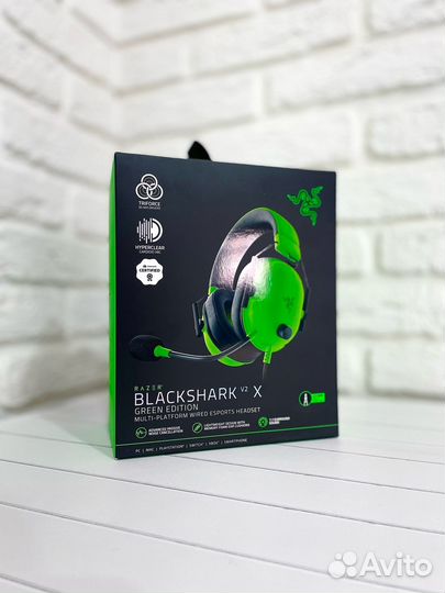 Компьютерная гарнитура Razer Blackshark V2 X Green