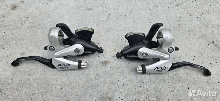 Тормозные ручки shimano alivio