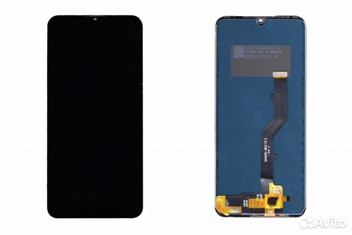 Дисплей для ZTE Blade V30 Vita с тачскрином Черный