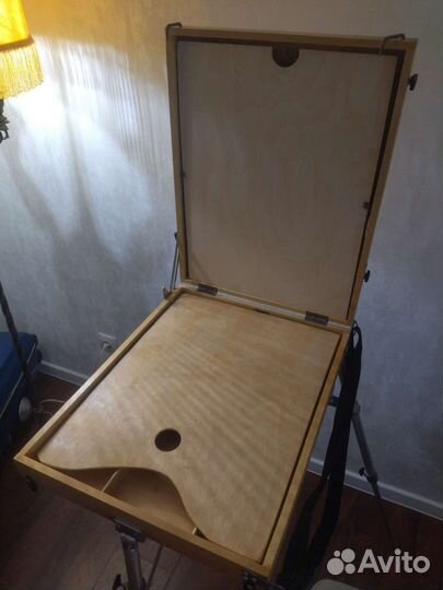 Мольберт этюдник СССР новый Подольск 40*28,5*11,5