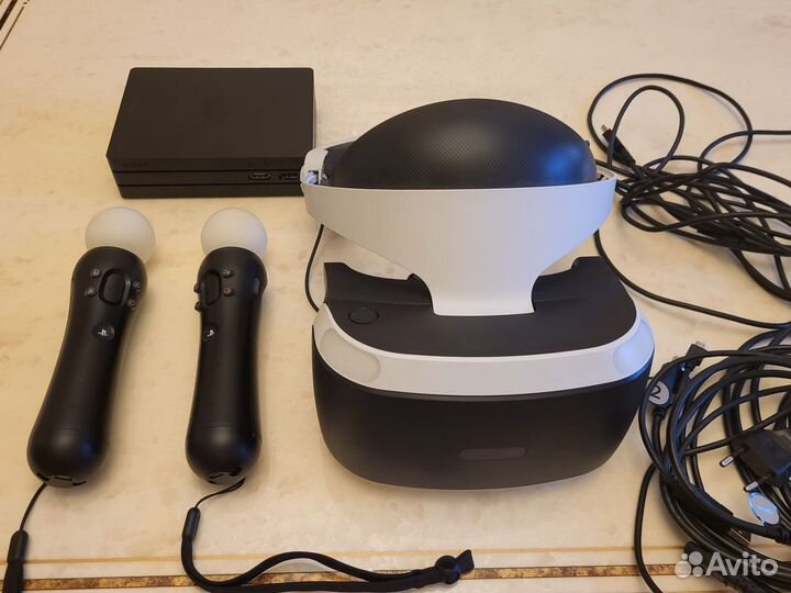 Playstation VR 2rev + PS Moves (2шт)