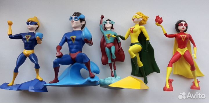 Фигурки серии ташир пицца