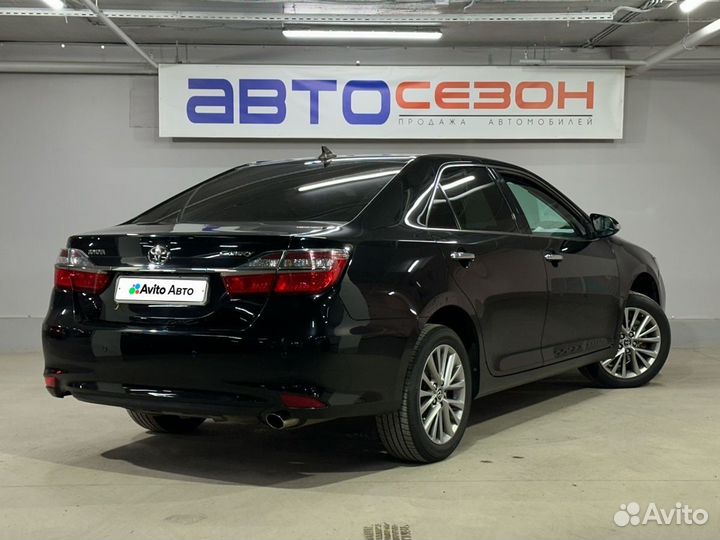 Toyota Camry 2.5 AT, 2016, 182 000 км