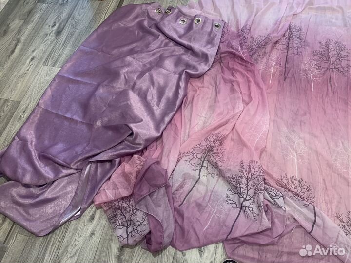 Комплект шторы и тюль