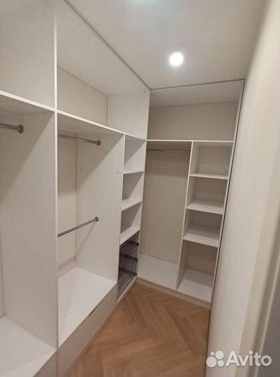 Гардеробная на заказ от производителя