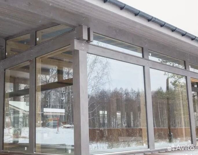 Остекление веранд, террас и домов