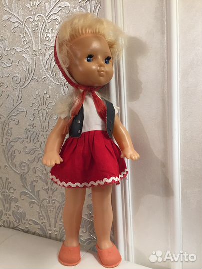 Красная шапочка кукла СССР