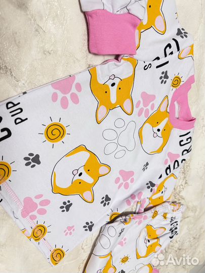 Пижама для девочки новая