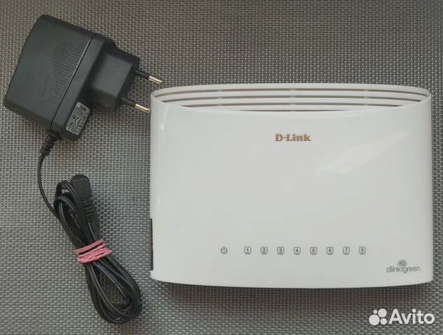 Коммутатор с 8 портами