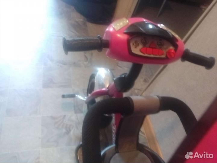 Детский велосипед с ручкой бу