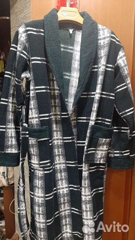 Мужской махровый халат