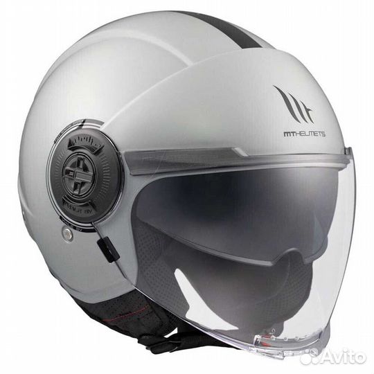 MT Helmets Viale SV S Solid Open Face Helmet Серый