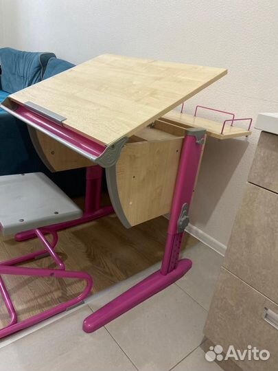 Растущий стол и стул